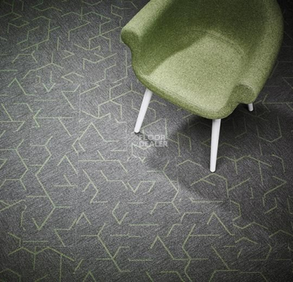 Flotex Triad planks 131013 Green Line фото 3 | FLOORDEALER